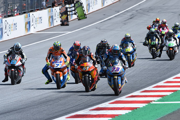 Ab 2019 fährt man in der Moto2-WM mit Dreizylinder-Aggregaten von Triumph
