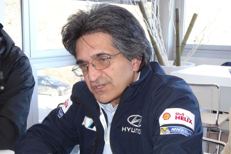 Hyundai-Teamchef Michel Nandan