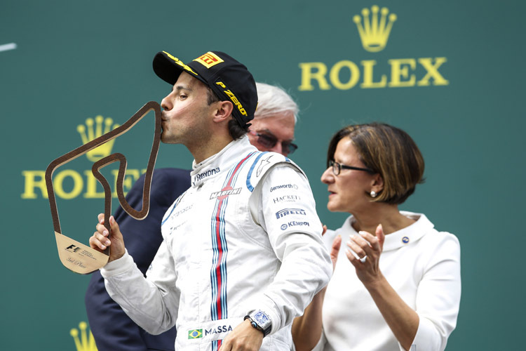Felipe Massa: « Ich wusste, dass Sebastian Vettel in meinem Rückspiegel auftauchen würde»