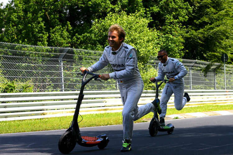 Rosberg und Hamilton: Nach Stallorder sieht uns das nicht aus