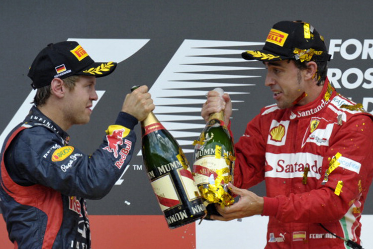 Vettel und Alonso: Verdient hätten den Titel alle beide