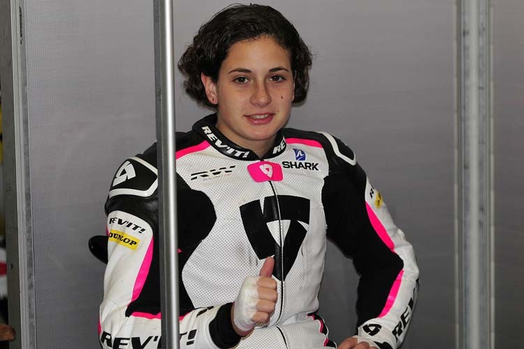 Ana Carrasco wird 2015 für das Moto3-Team von Aleix Espargaró antreten