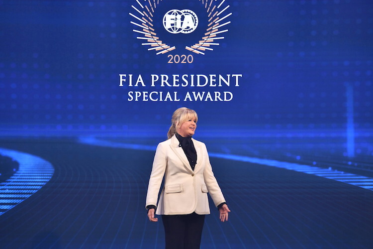 Corinna Schumacher bei der FIA-Preisverleihung 2020