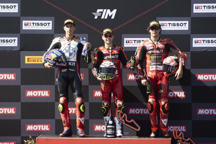 2. & 3. Rennen - Toprak Razgatlioglu, Álvaro Bautista & Nicolò Bulega