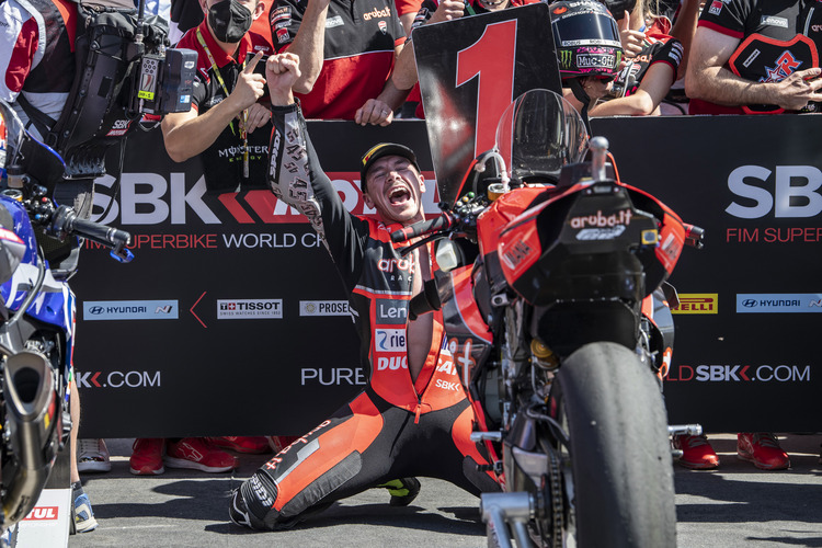 Mit dem Ducati-Werksteam feierte Scott Redding zwölf Laufsiege