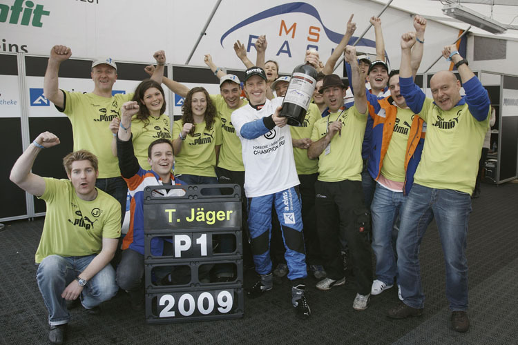 Carrara Cup-Sieger 2009: Thomas Jäger und sein Team MS-Racing