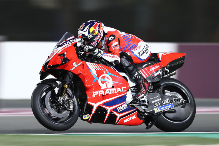 Johann Zarco (Pramac Ducati): Knackte die Marke von 360 km/h