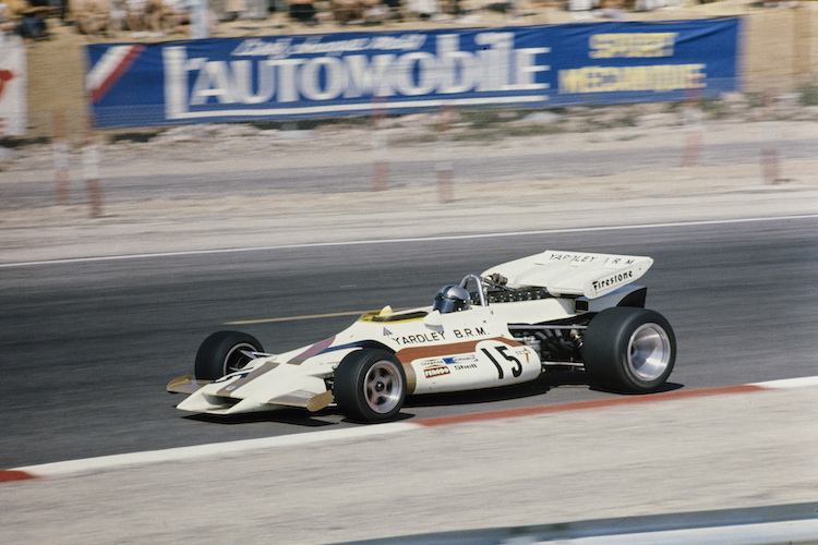 Pedro Rodríguez beim Frankreich-GP 1971 mit BRM