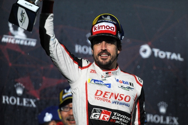 Fernando Alonso fuhr 2018 und 2019 für Toyota in der FIA WEC