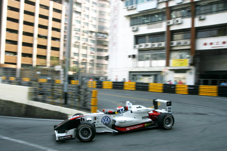 Rosenqvist überzeugte in Macau