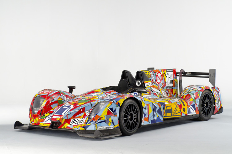 Das Art-Car von OAK für die 24h von Le Mans