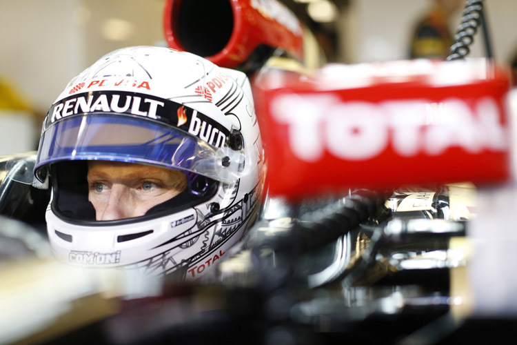 Romain Grosjean beschreibt seinen neuen Dienstwagen als «Jaguar, weil er schnell ist»