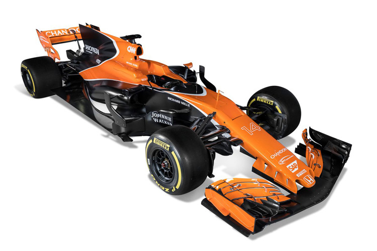 Bei der Lackierung geht McLaren neue Wege