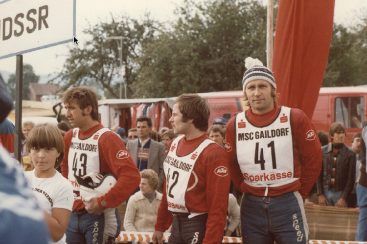 Moisseev (Russland) und Kavinov (Ukraine) gewannen 1978 in Gaildorf für die UdSSR das MXoN