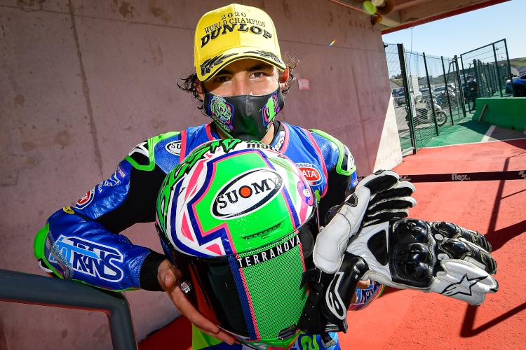 Italiano Enea Bastianini sagra-se campeão mundial de Moto2