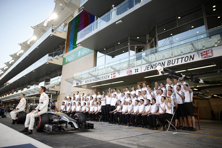 Das McLaren-Team