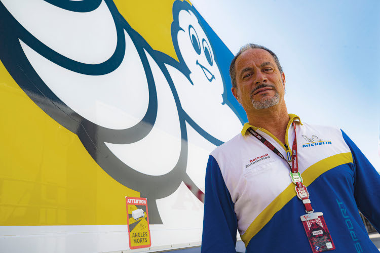 Das Michelin-Gesicht im MotoGP-Paddock: Piero Taramasso