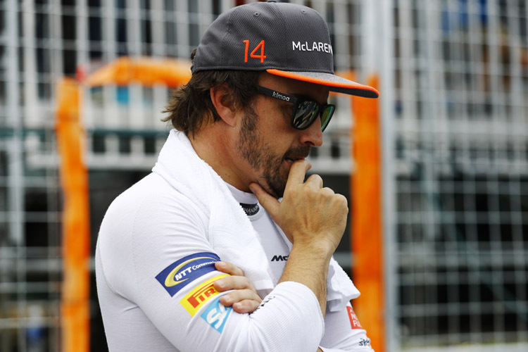 Frustriert: Fernando Alonso