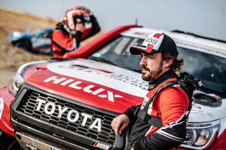 Fernando Alonso 2020 bei der Rallye Dakar