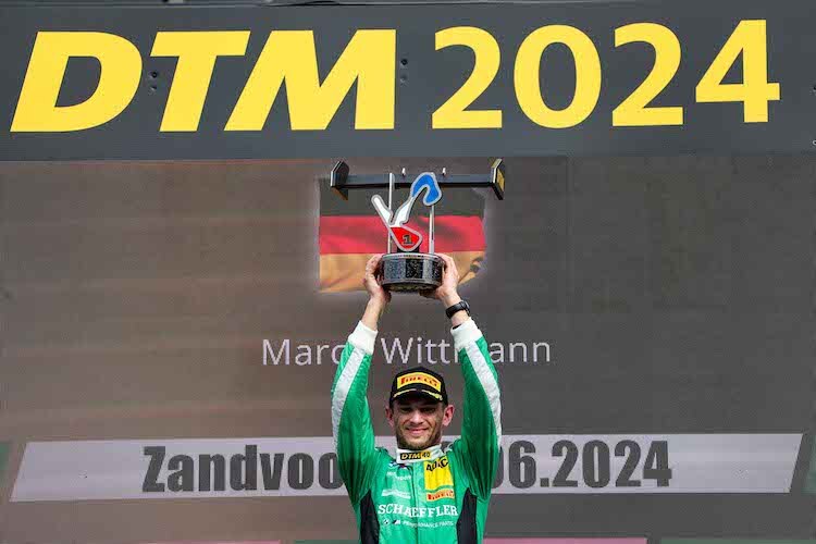 In Zandvoort feierte Wittmann seinen ersten Saisonsieg
