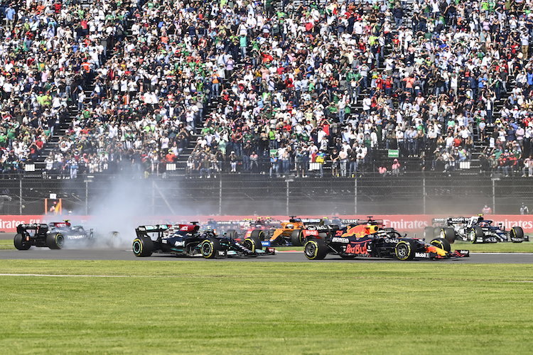 Mexiko-GP: Max Verstappen bereits vorne