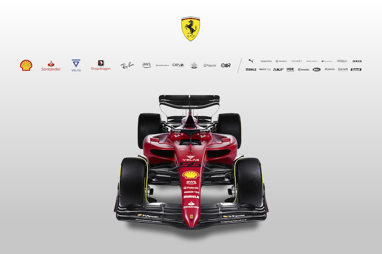 Ferrari setzt in diesem Jahr grosse Hoffnungen in den F1-75