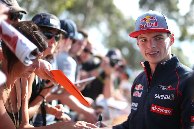 Max Verstappen 2015 in Australien