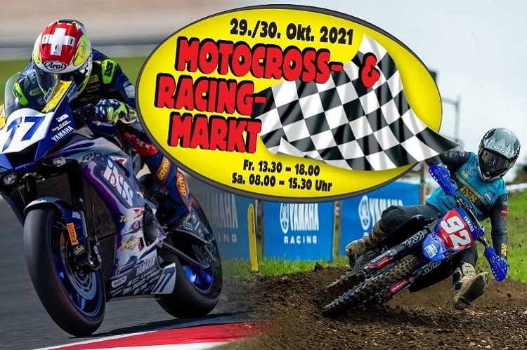 Der bekannte Motocross- und Racingmarkt finden statt am 29. und 30. Oktober 2021 in Sursee/Schweiz