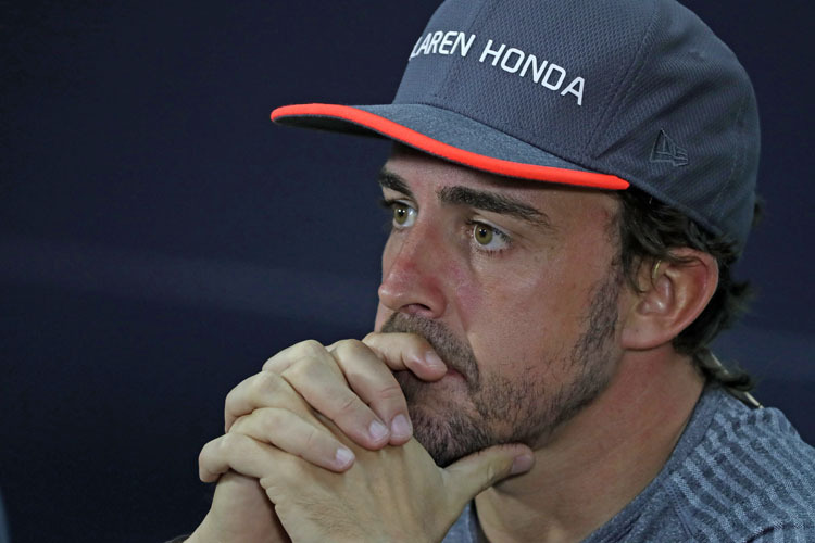 Fernando Alonso: «Ich bin erschüttert»
