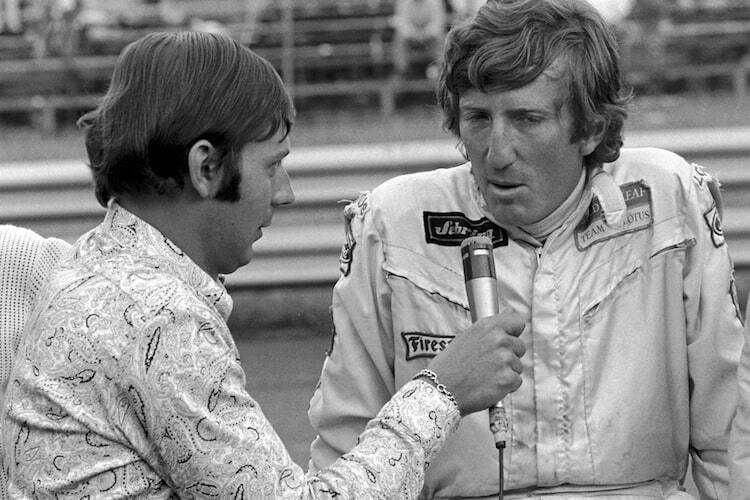 Heinz Prüller 1970 mit Jochen Rindt