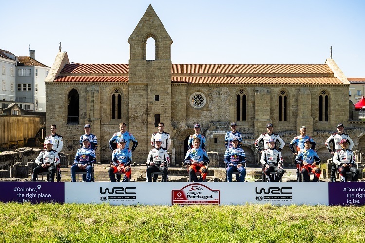 Der WRC-Kader für Portugal