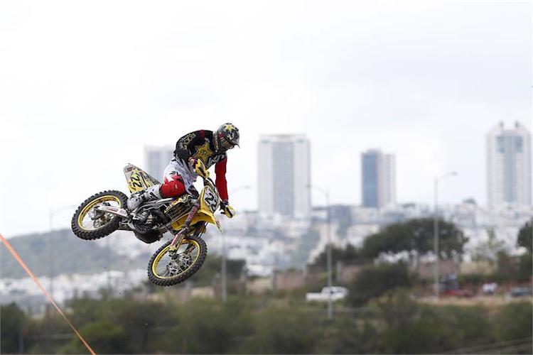 Kevin Strijbos fuhr beim Saisonfinale in Mexiko mit seiner Suzuki wie entfesselt