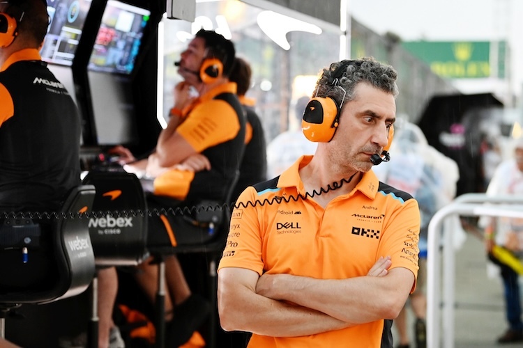 McLaren-Teamchef Andrea Stella: «Wir haben versucht zu gewinnen»