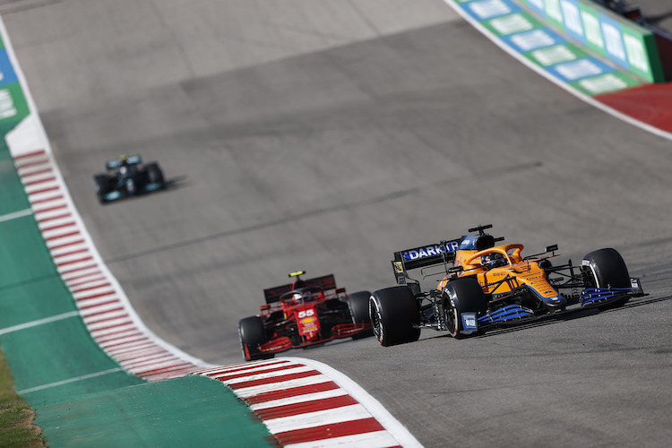 Daniel Ricciardo gegen Carlos Sainz