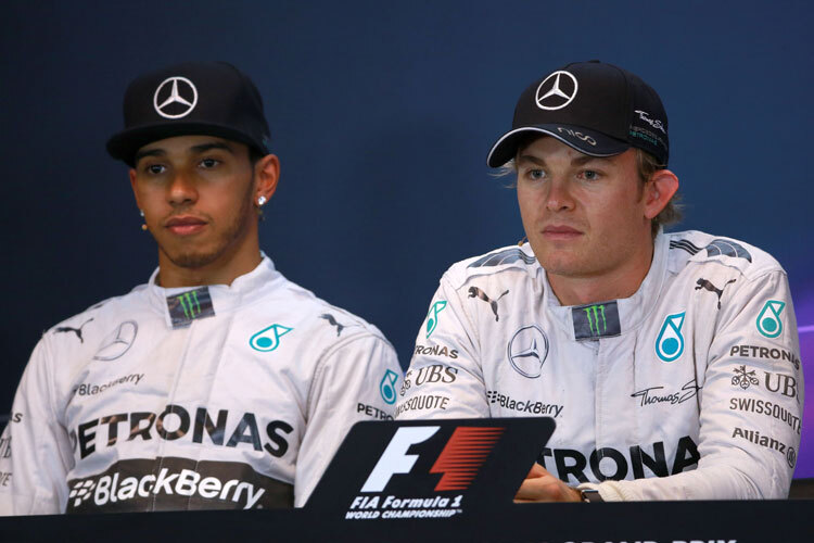 Eiszeit zwischen Lewis Hamilton und Nico Rosberg