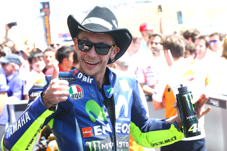 Aussenseiter im WM-Kampf? Yamaha-Star und WM-Leader Valentino Rossi