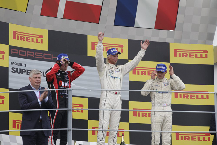 Zweiter Saisonsieg für Nicki Thiim im Porsche Supercup