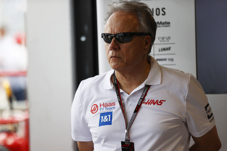 Haas-Teambesitzer Gene Haas freut sich über den neuen Titelsponsor MoneyGram