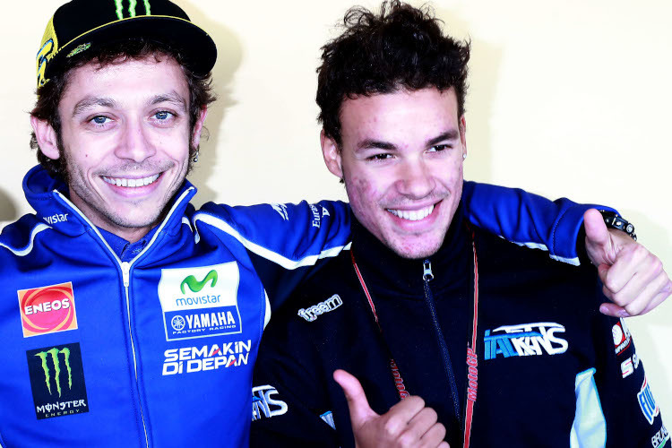 2014: Rossi und Morbidelli auf einem Archivbild 