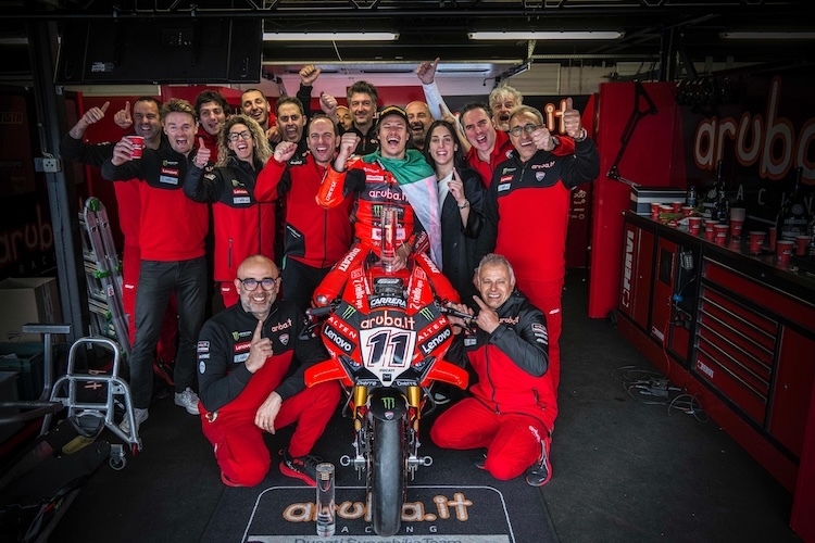 Ducati befindet sich weiterhin auf WM-Kurs