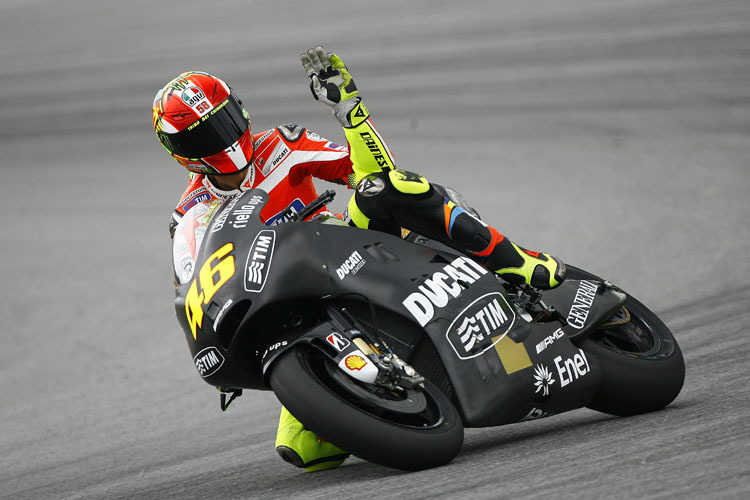 Valentino Rossi: Guter erster Tag in Malaysia