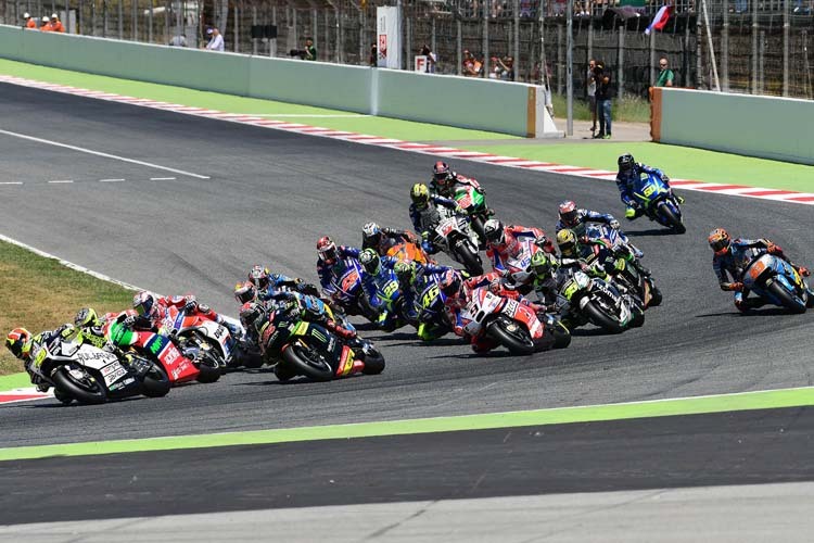 Für das MotoGP-Rennwochenende 2018 soll die Strecke in Barcelona umgebaut werden