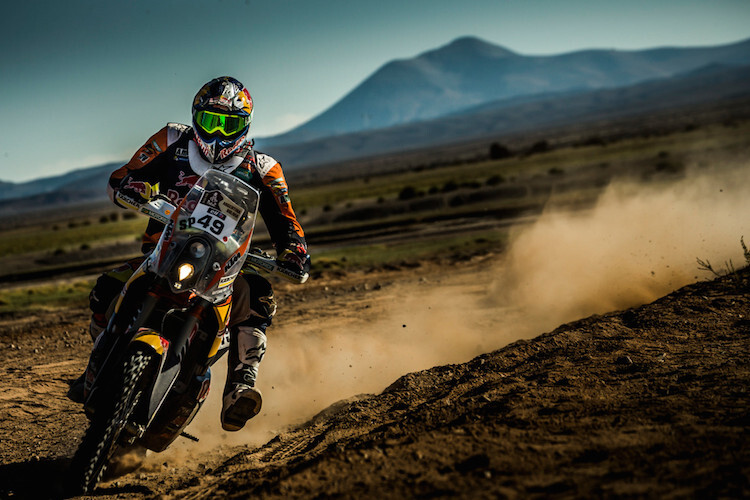 Antoine Meo steigert sich bei der Rallye Dakar immer mehr