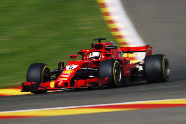 Sebastian Vettel mit dem 2018er Ferrari