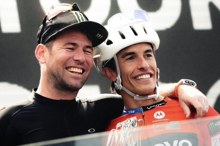 Mark Cavendish und Marc Marquez