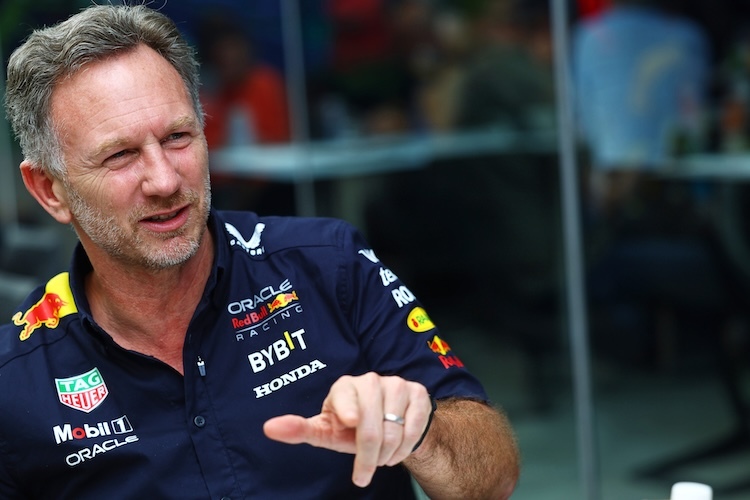 Red Bull Racing-Teamchef Christian Horner