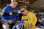 Kevin Brumann mit seinem Mentor Max Nagl