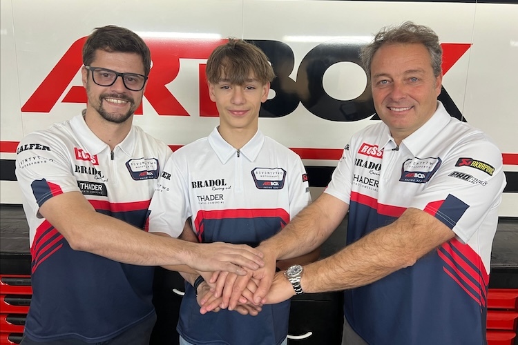 Fynn Kratochwil wird in der Saison 2025 im European Talent Cup an den Start gehen