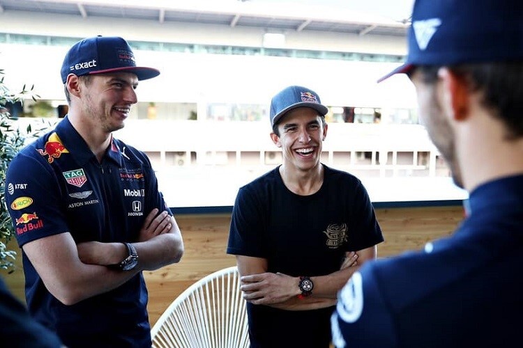 In diesem Jahr stattete Márquez der Formel 1 in Barcelona einen Besuch ab