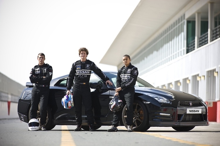 Ordonez, Tresson, Mardenboroough - Sieger der Nissan GT Academy